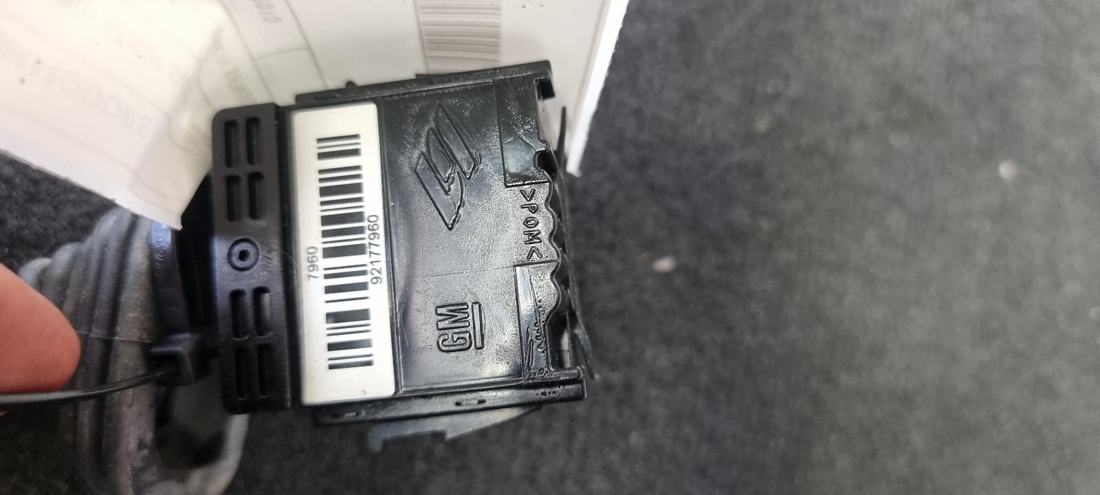 2010 Holden Commodore Combination Switch View Auto part Combination Switch Holden Commodore 2010