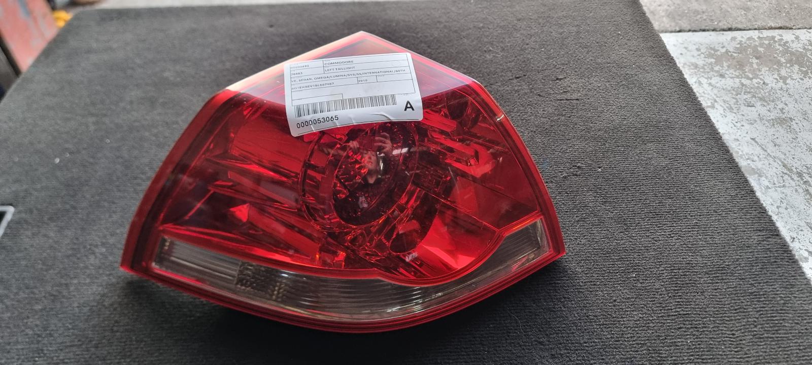 View Auto part Left Taillight Holden Commodore 2010