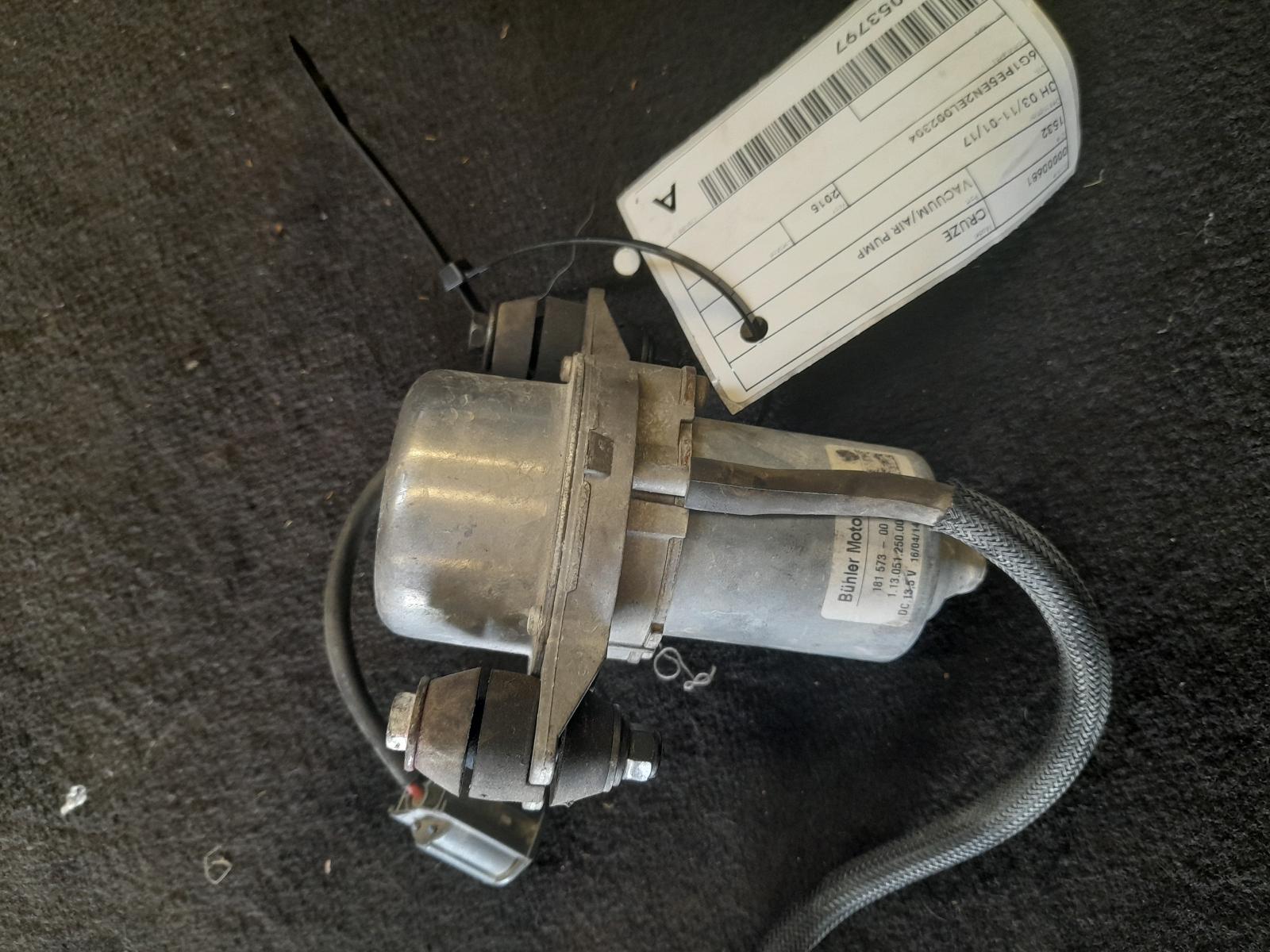 View Auto part Vacuum/Air Pump Holden Cruze 2015