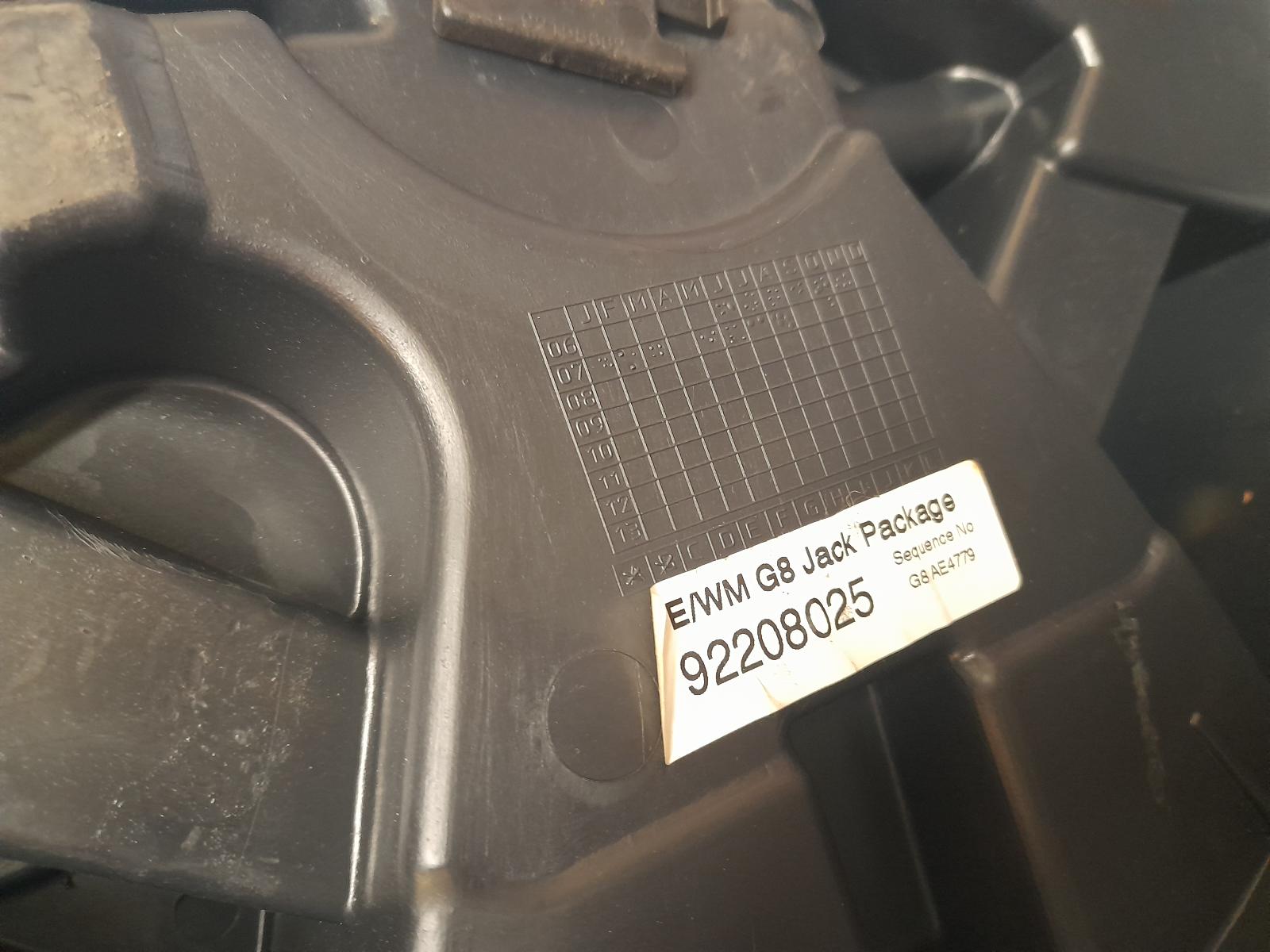 View Auto part Jack/Tool Kit Holden Commodore 2007