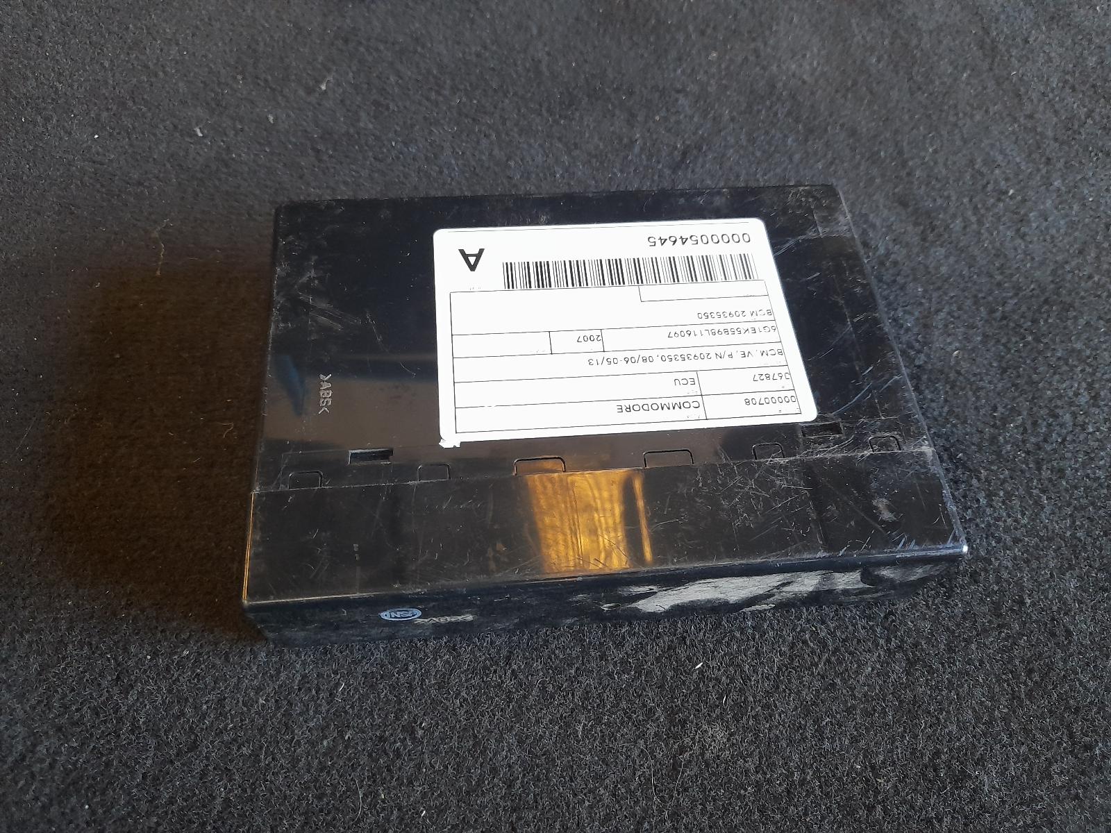 View Auto part Ecu Holden Commodore 2007