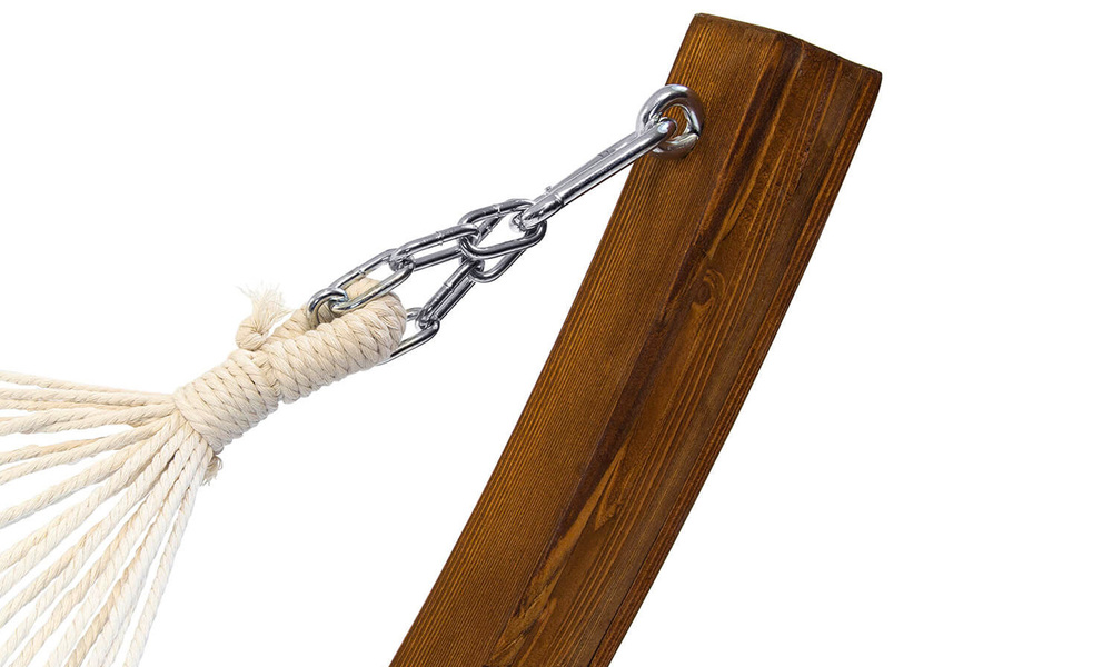 Container Door Ltd Wooden Hammock Stand & Hammock 28