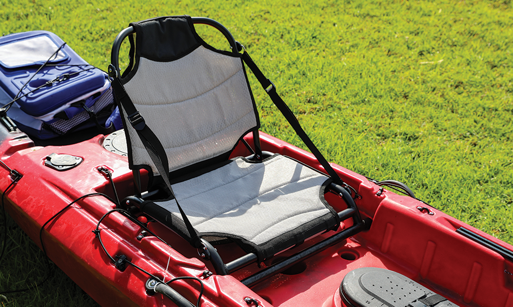 Container Door Ltd 13ft Extreme Fishing Kayak Bundle Red 65