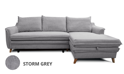 Right hand storm grey boston sofa bed with storage 2556 web1
