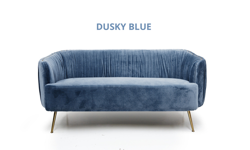 Dusky blue arthur velvet 2 seater sofa 2345 web