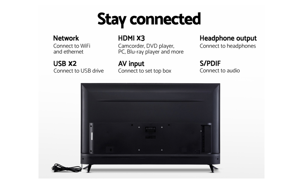 Devanti 32 slim screen smart tv 2961 web5