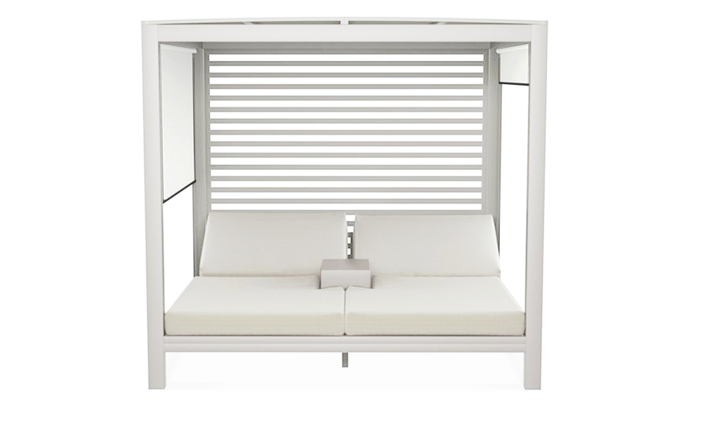 Lyon daybed white frame white cushion 2911 web2