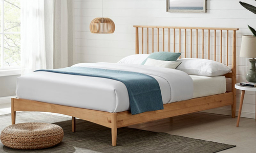 Natural oslo nordic spindle timber bed 3013 web1