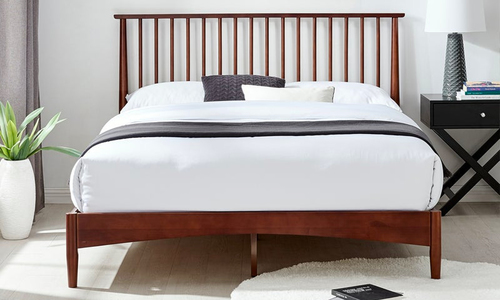 Walnut oslo nordic spindle timber bed 3013 web1