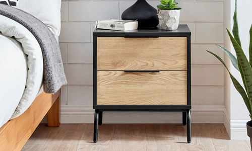 Nala modern bedside table 2 drawer 3023 web1