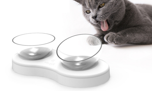Elspet adjustable double raised cat bowl 2928 web1