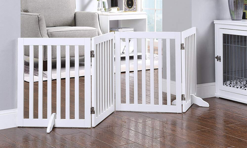Modern pets four panel freestanding dog gate 2937 web1