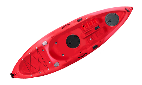 Red 2.7m kayak 2020 web2