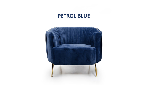 Petrol blue arthur velvet occasional chair 2317 web