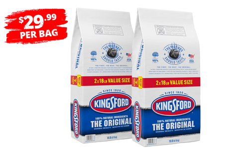 Kingsford charcoal pack of two 18lb 1407 web1