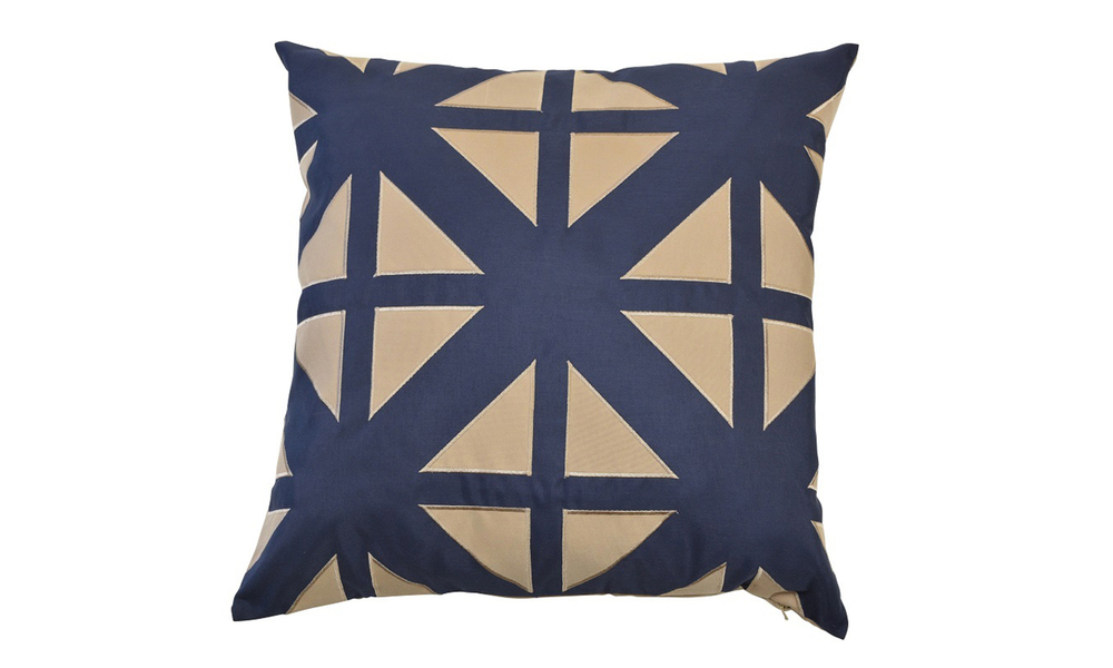 Navy havana indoor outdoor cushion cover 3394 web2