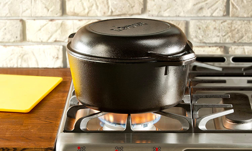 Lodge pre seasoned cast iron double dutch oven 2862 web1