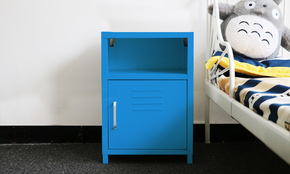 Container Door Ltd Metal Bedside Locker 1