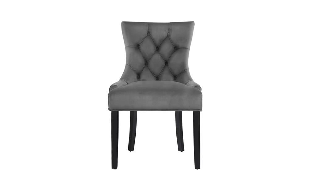 Set of 2 velvet french provincial dining chairs 3647 web3