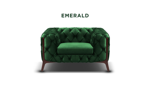New emerald diablo velvet button armchair web1