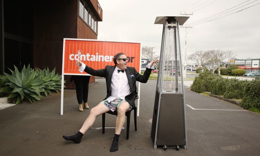 Container Door Ltd Pyramid Patio Heater 12