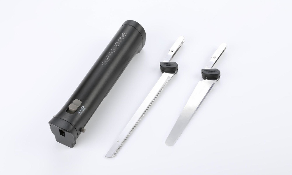 Container Door Ltd Cordless Electric Knife with 2 Blades