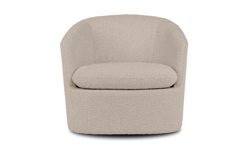 Boucle swivel chair 4503 web3