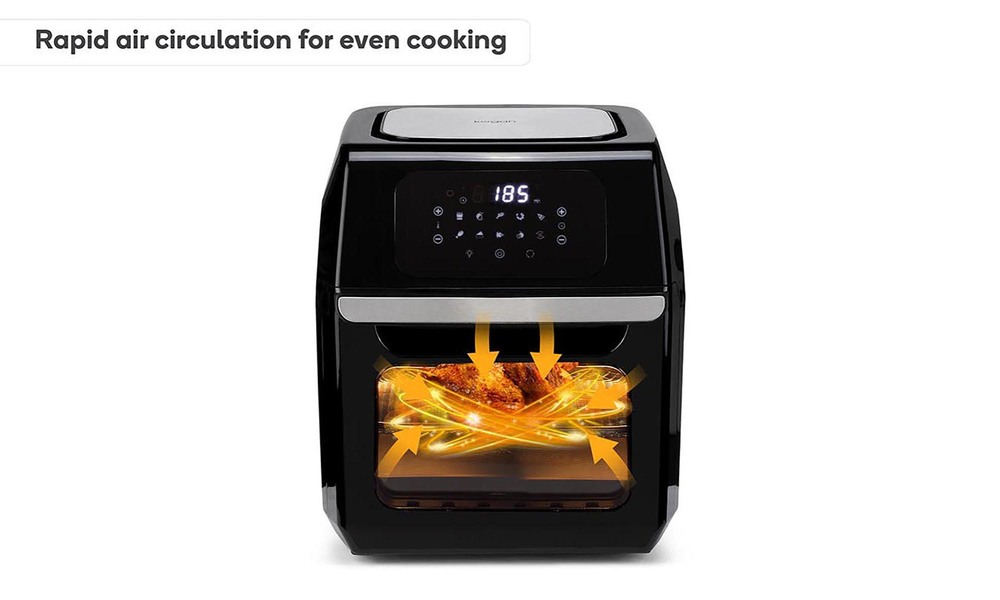 Container Door Ltd 12L 1800W Digital Air Fryer Oven