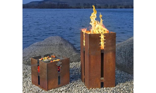 Luke corten bbq grill 2 sizes 4487 web1