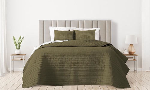 Olive belgian channel stitch linen quilts 4188 web6