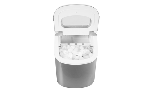 Benchtop ice maker silver web 2