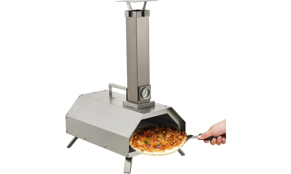 Container Door Ltd Stainless Steel Wood Fired Pizza Maker