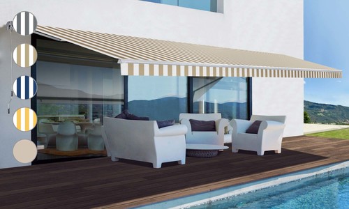 Retractable awning 5m x 3m new colour options 4197 web1 swatches lifestyle