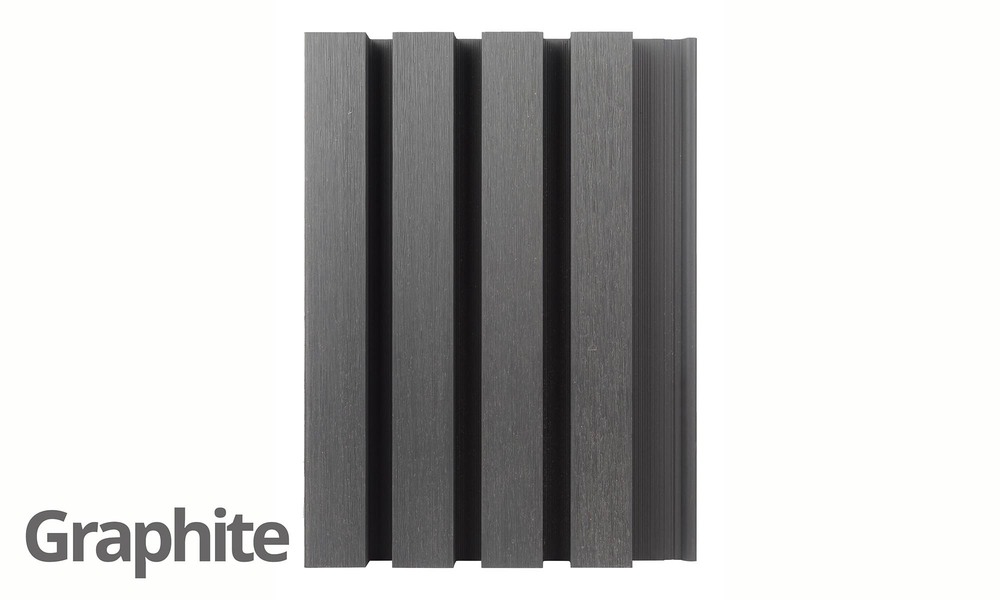 Container Door Ltd | Creative Edge Outdoor Wall Panels - Graphite #1