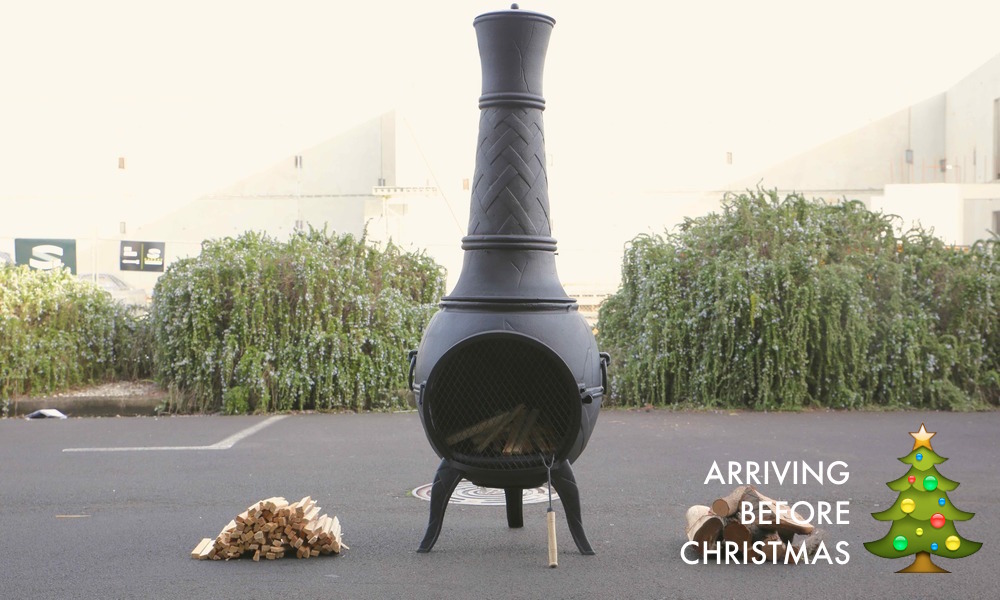 Container Door Ltd Cast Iron Chiminea 5