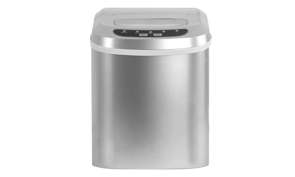Benchtop ice maker silver web 3