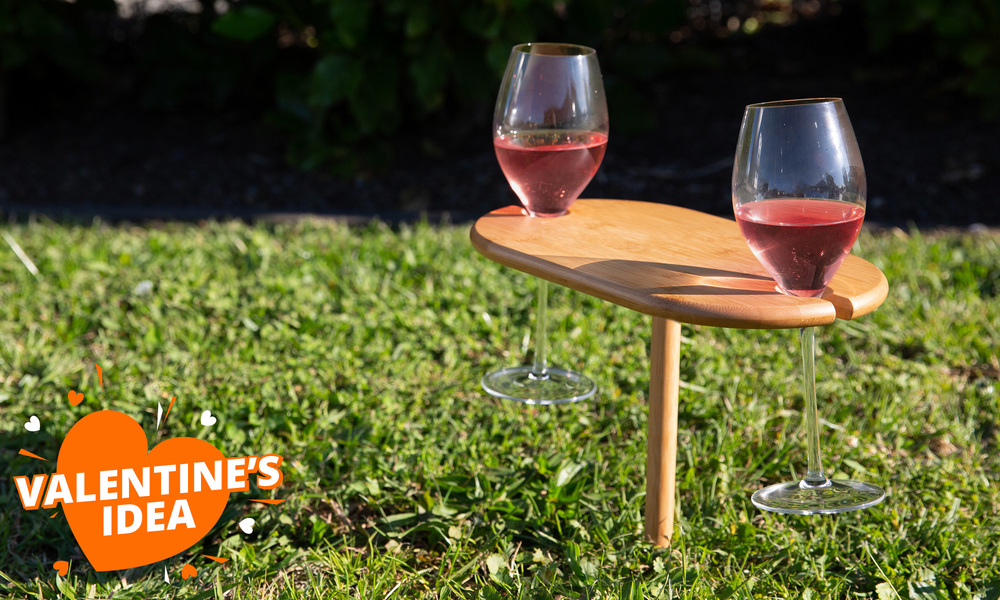 Container Door Ltd Outdoor 2 Glass Wine Holder 8