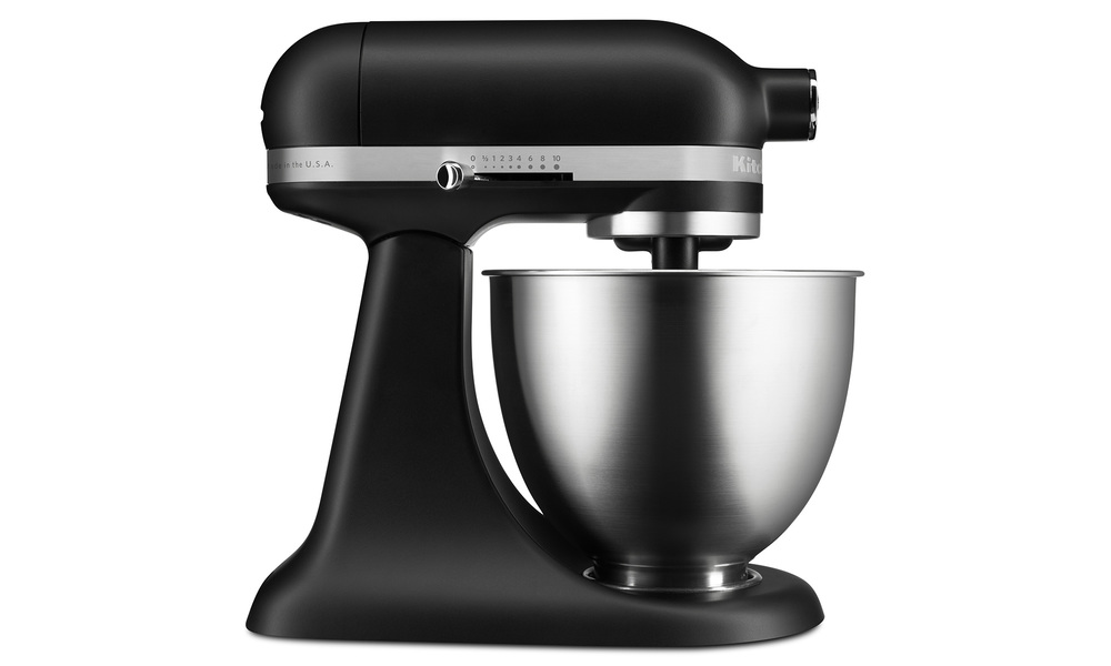 Kitchenaid artisan mini matte black side web