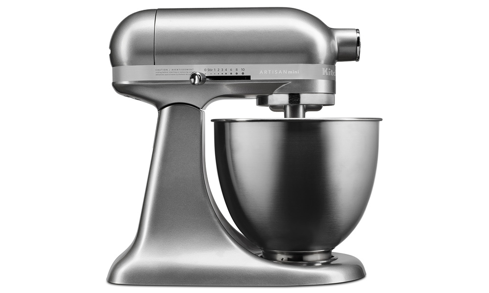 Kitchenaid artisan mini contour silver side web