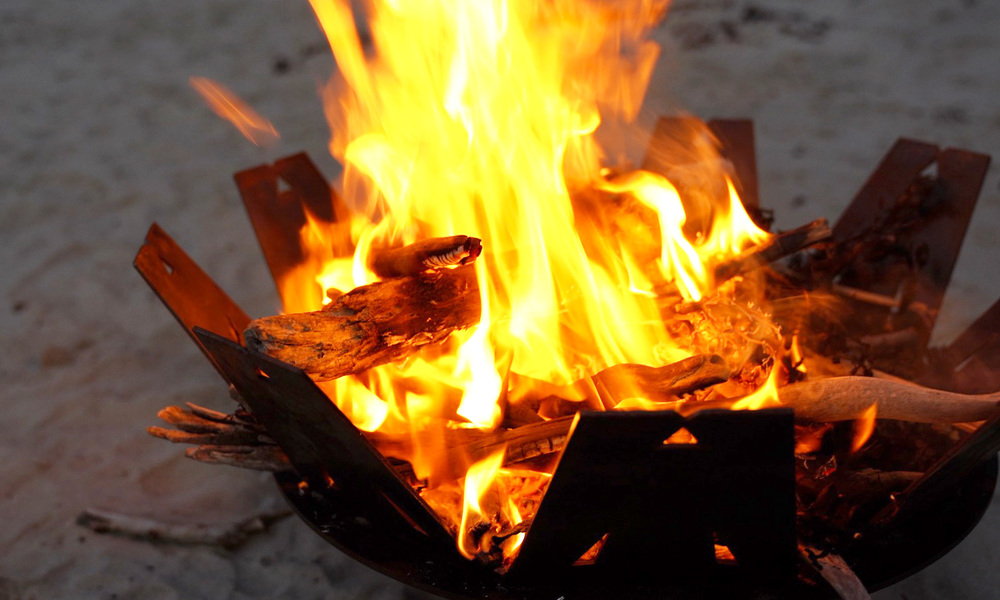 Container Door Ltd Crucible Fire Pit And Bbq 1