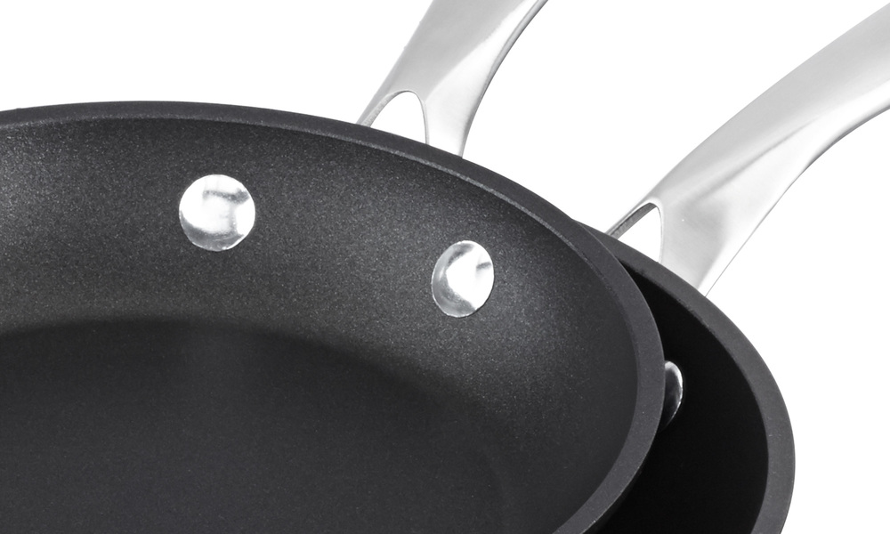 Container Door Ltd Kitchenaid Anodised Two Pack Frying Pans
