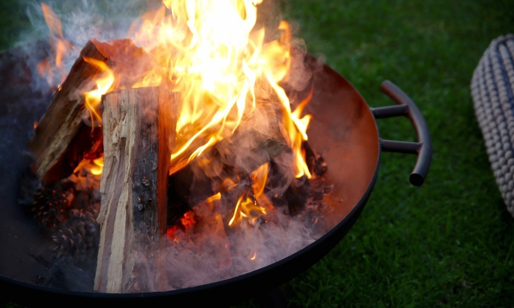 Container Door Ltd Grunty Fire Pit (include grill and cover) 9