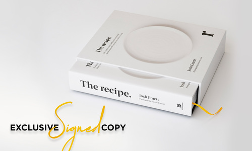 The recipe josh emett signed web1