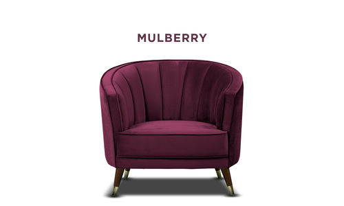 Mulberry bijou velvet occasional chair web1