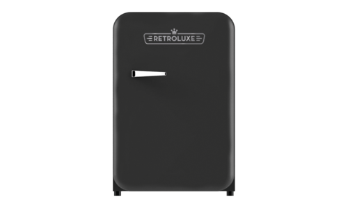Retroluxe fridge matte black