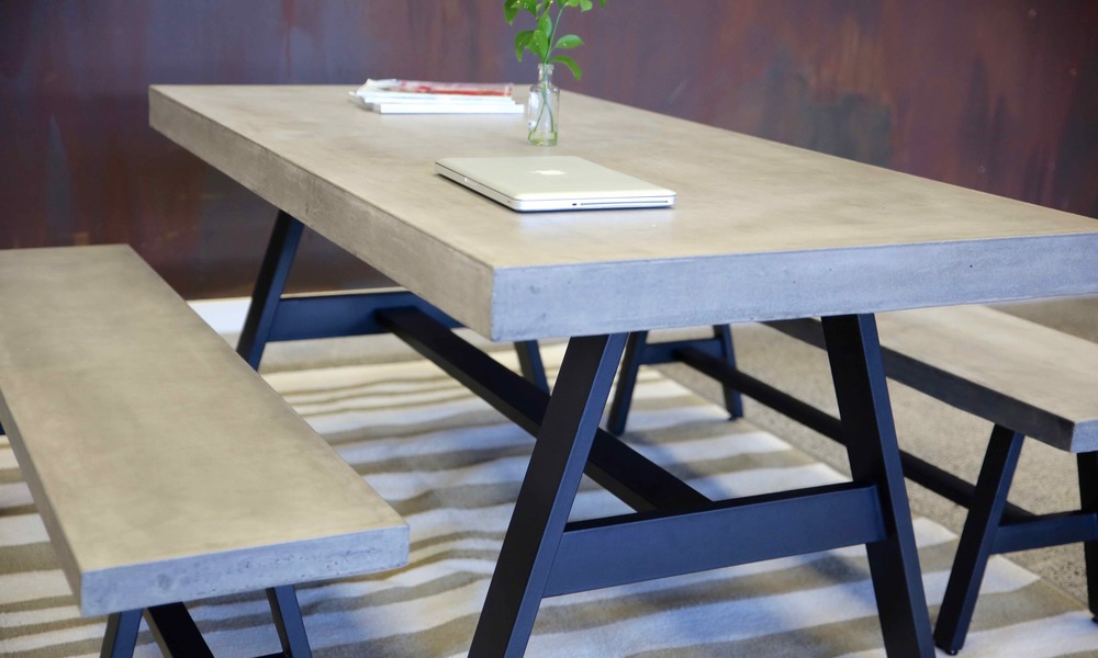 Container Door Ltd Concrete Bench Seat 6