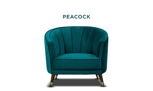 Peacock bijou velvet occasional chair web1