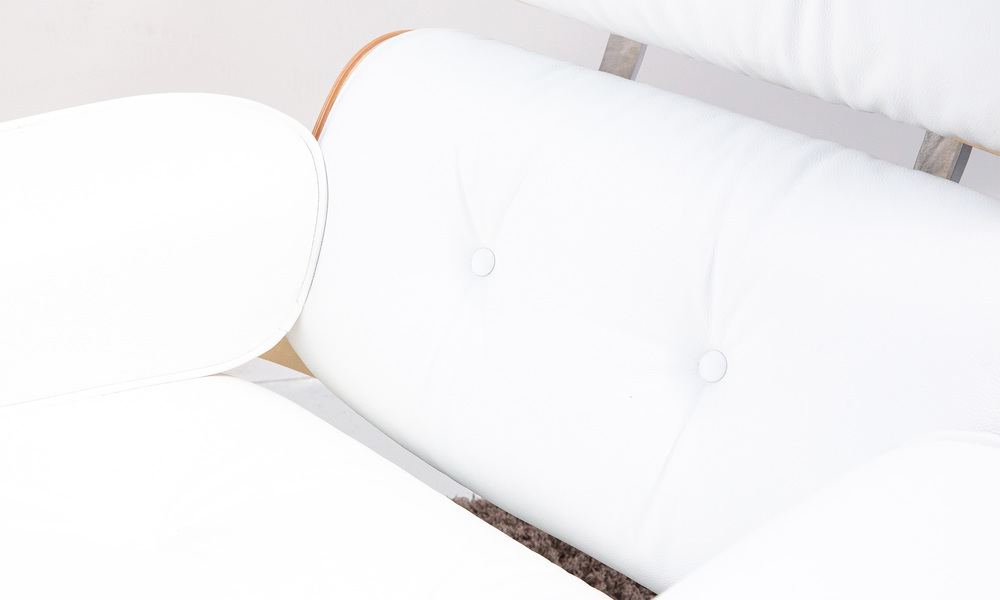 Container Door Ltd | White Replica Eames Lounge Chair ...