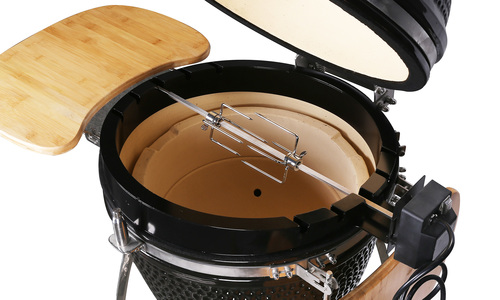 Kamado spit roaster web2