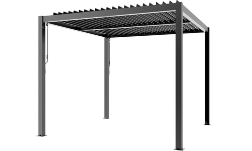Grey aluminium pergola web2